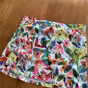 Ripskirt Hawaii Floral Skirt in Wildflower Watercolor - XXL
